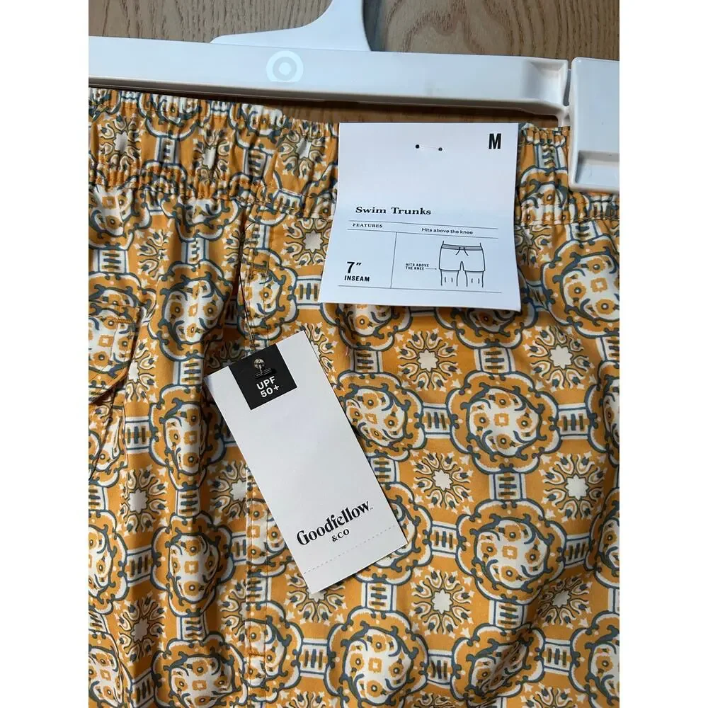 New Men Goodfellow & Co Swim Trunks With Liner 7